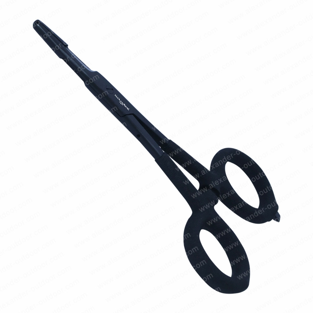 Pro Scissors Clamp Forceps Black