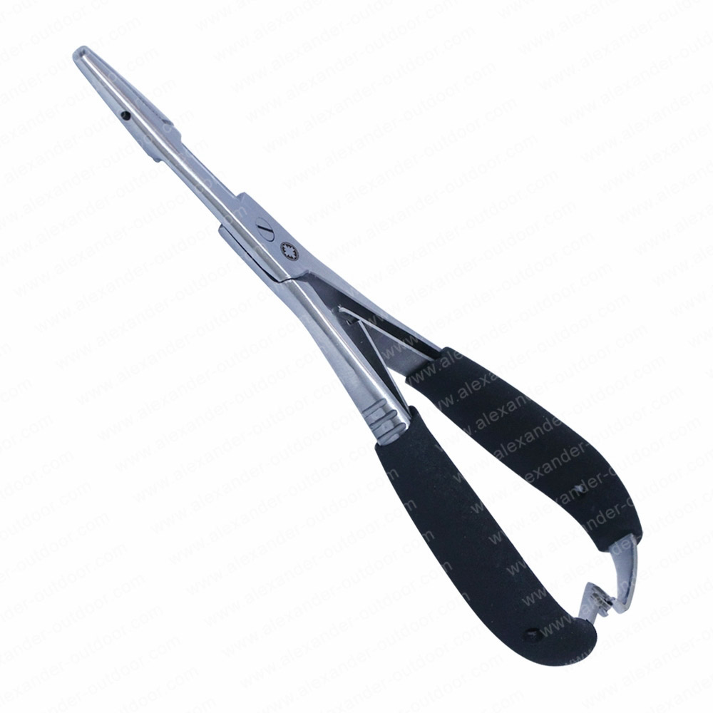 Pro Mitten Scissor Forceps Black Grip